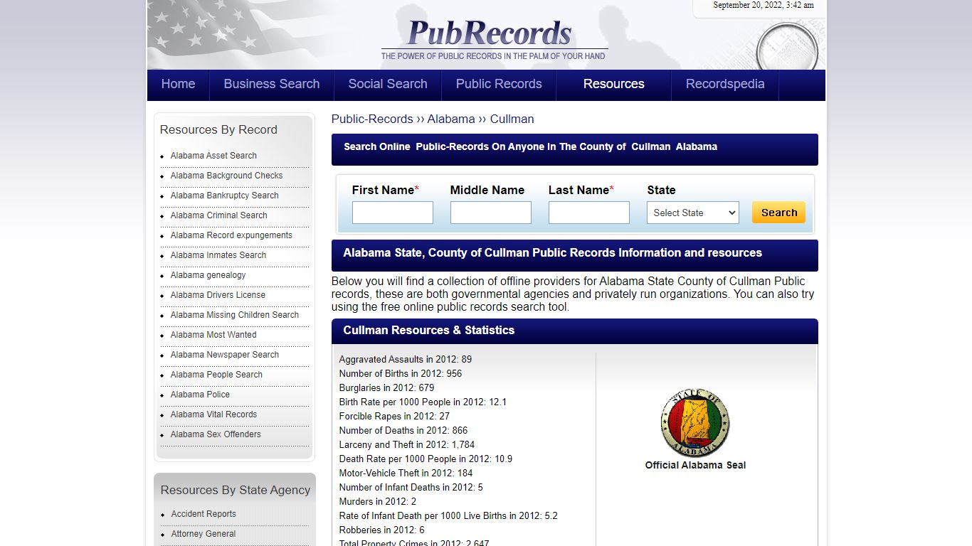 Cullman County, Alabama Public Records